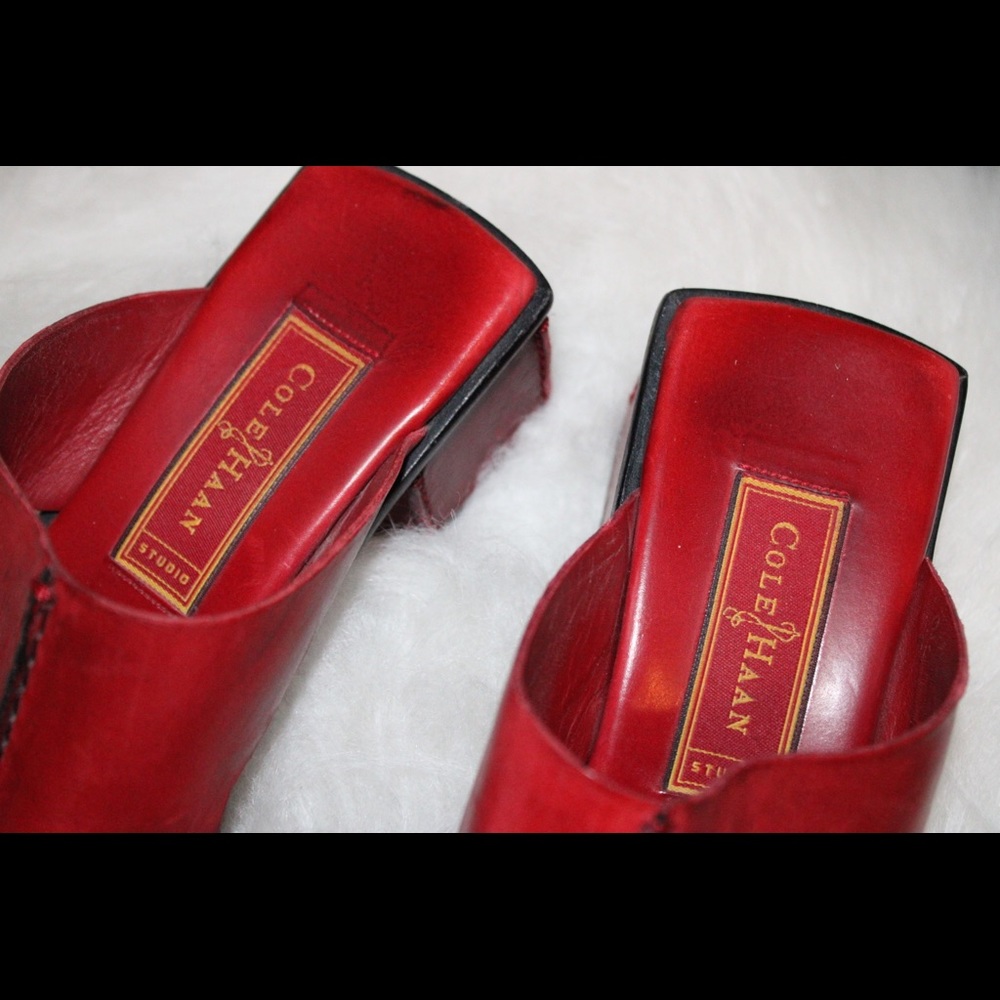VINTAGE Cole Haan Block Heel
